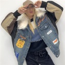 giubbotto foderato con toppe story